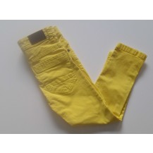 Pantalón largo sarga amarillo